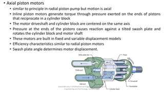 Hydraulic actuators and control components | PPTX