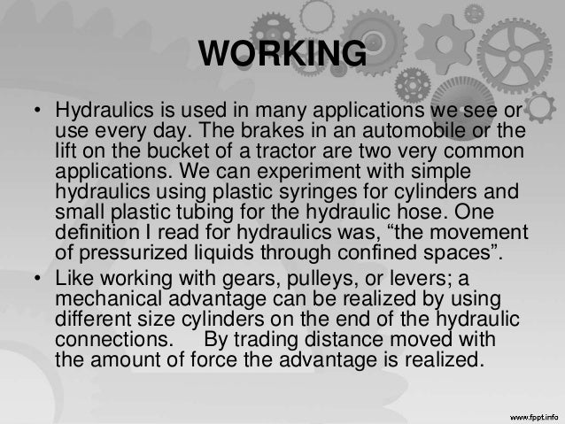Hydraulic Arm Slmcop 5th Sem Gulahmed