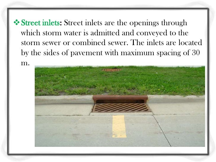 Hydraulic design of sewer