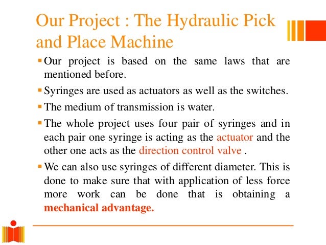 systems of 5 uses hydraulic machines Hydraulic