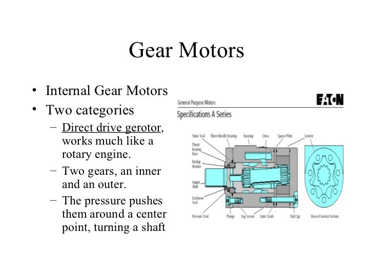 hydraulic motors direct drive motor how it works