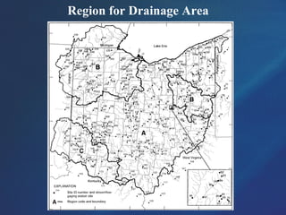 Region for Drainage Area
 