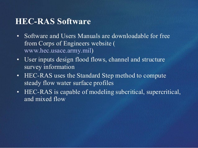 Hec Ras 5.0 Users Manual Pdf