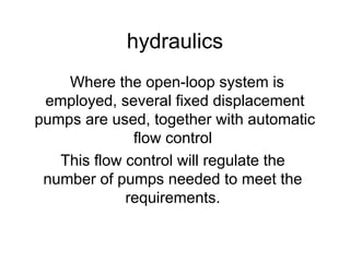 hydraulics working principle and hydraulic maintenance | PPT