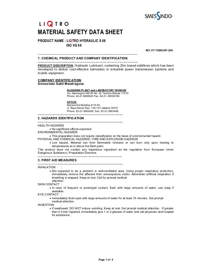 Hydraulic S ISO VG 68