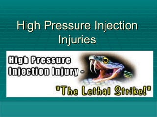 High Power Injection Injury hydraulic_safety for forklift and engine.ppt