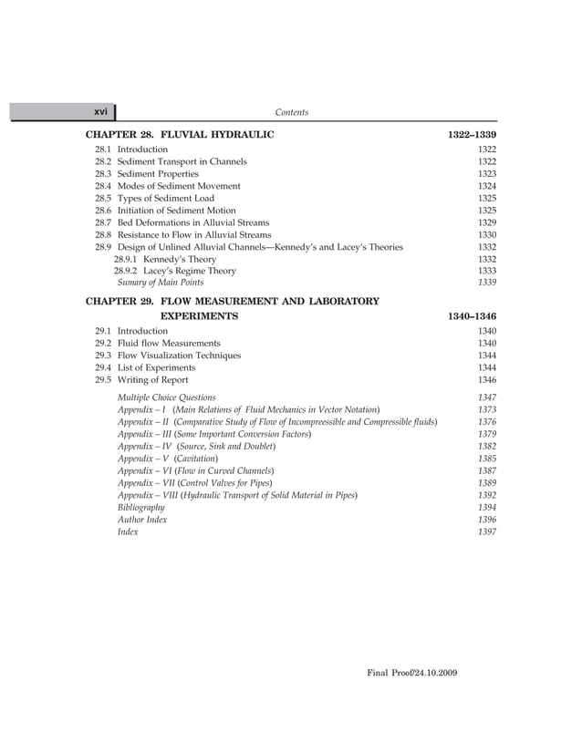 Hydraulics and fluid mechanics | PDF