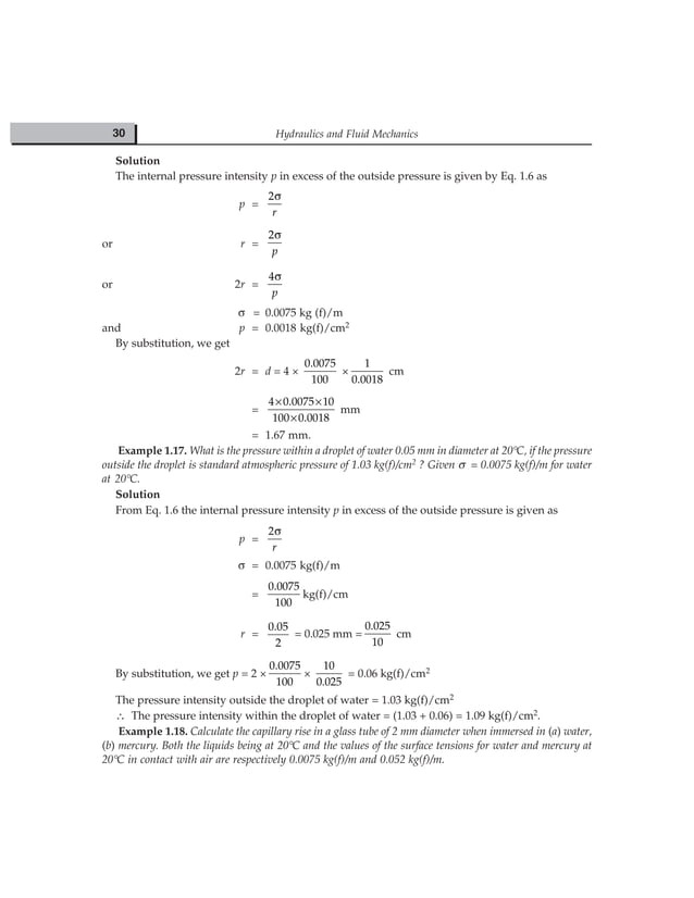 Hydraulics and fluid mechanics | PDF