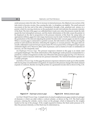 Hydraulics and fluid mechanics | PDF