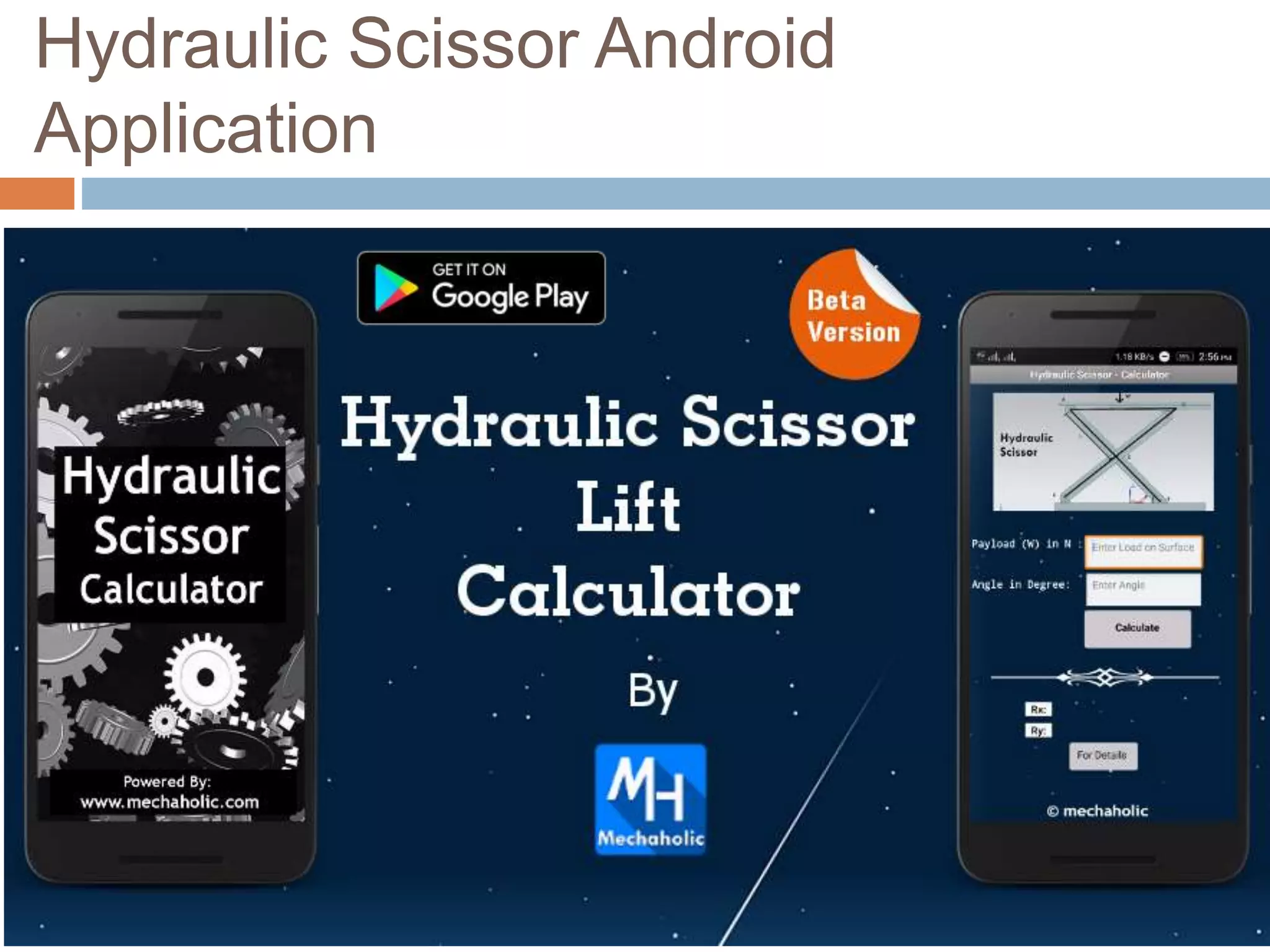 Hydraulic Scissor Lift PPT PPT