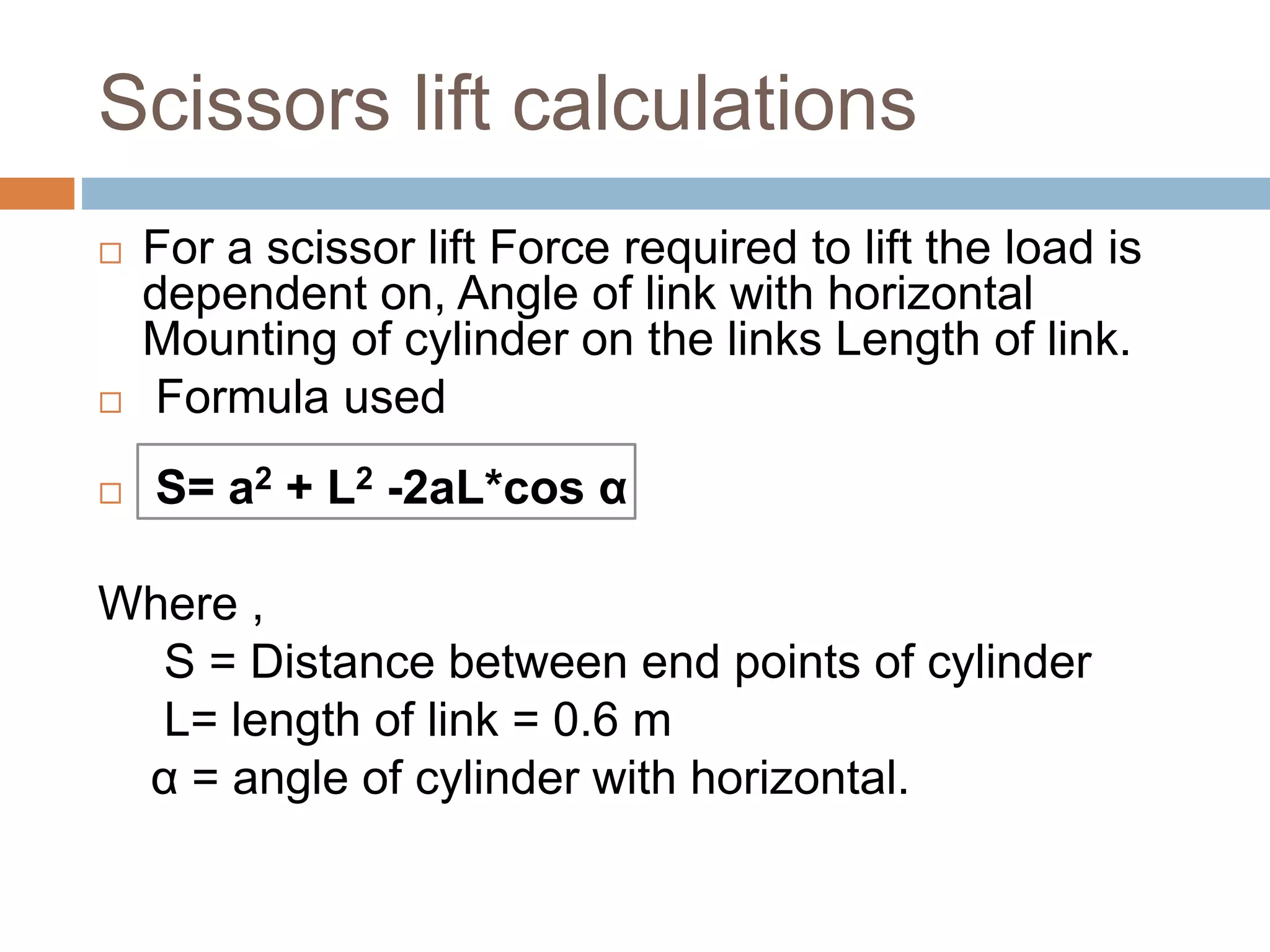 Hydraulic Scissor Lift PPT PPT