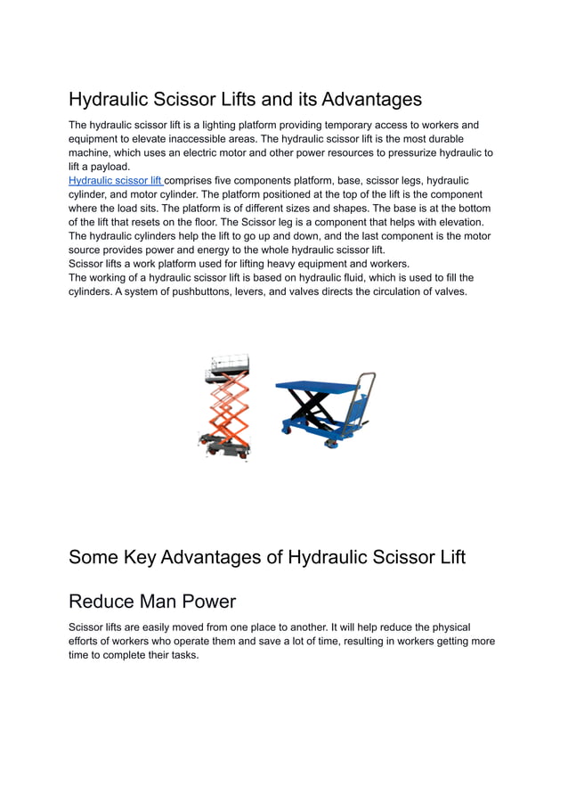 Hydraulic Scissor Lifts.pdf