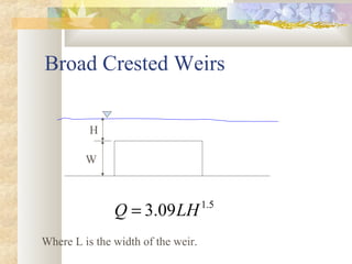 Hydraulics of structures | PPT