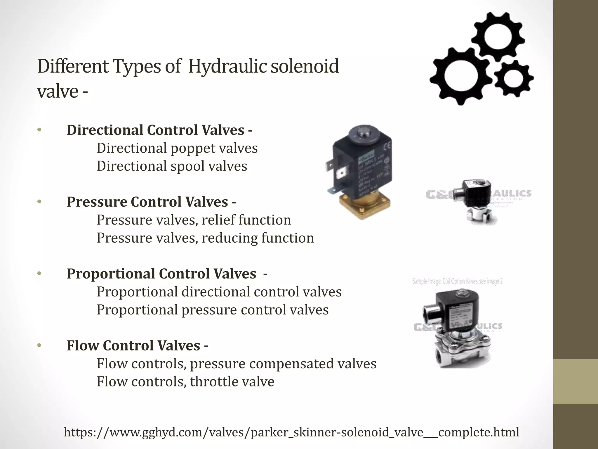 Hydraulic solenoid valve ppt (3) PPT