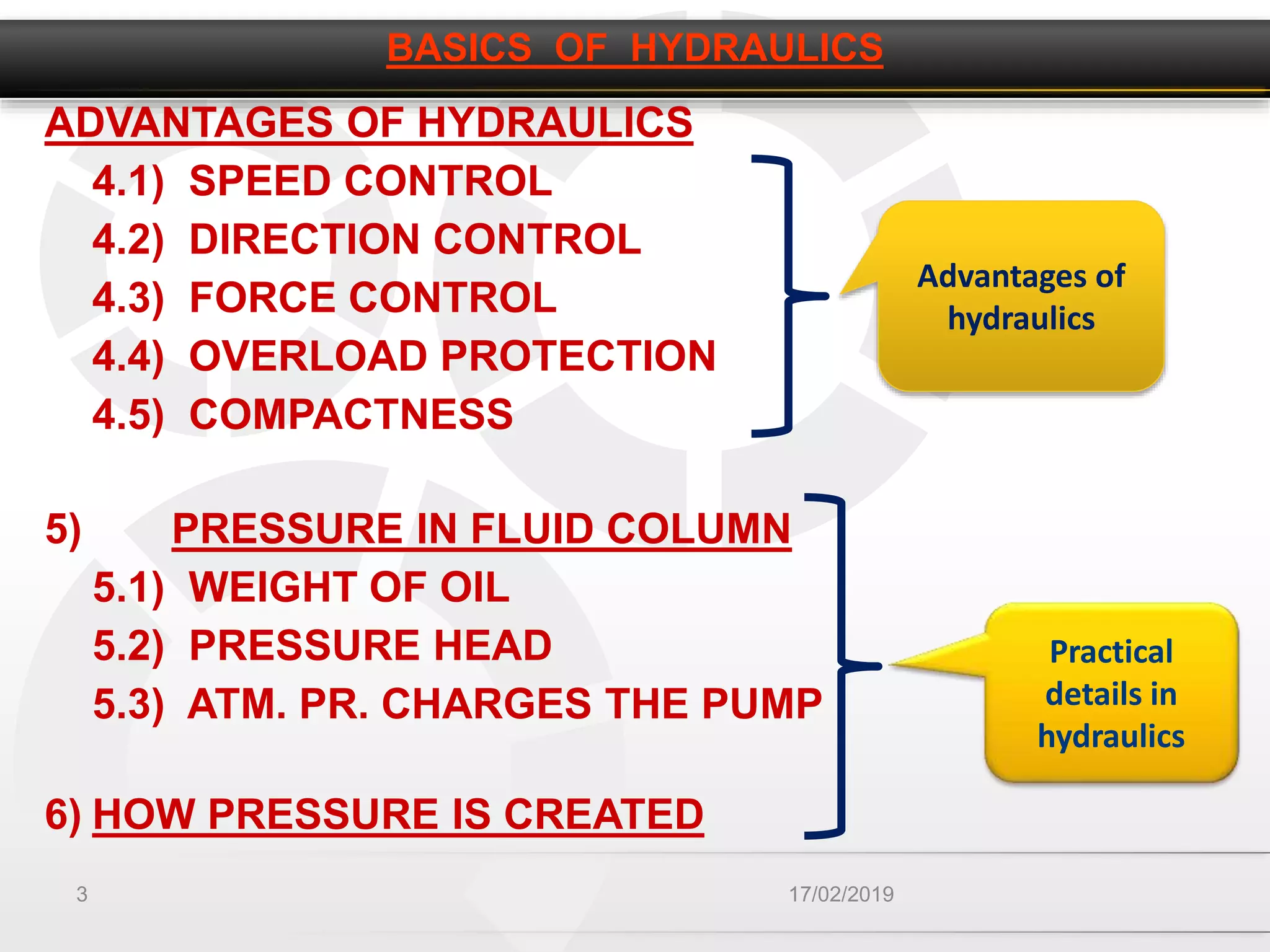 Basic Hydraulics | PPTX