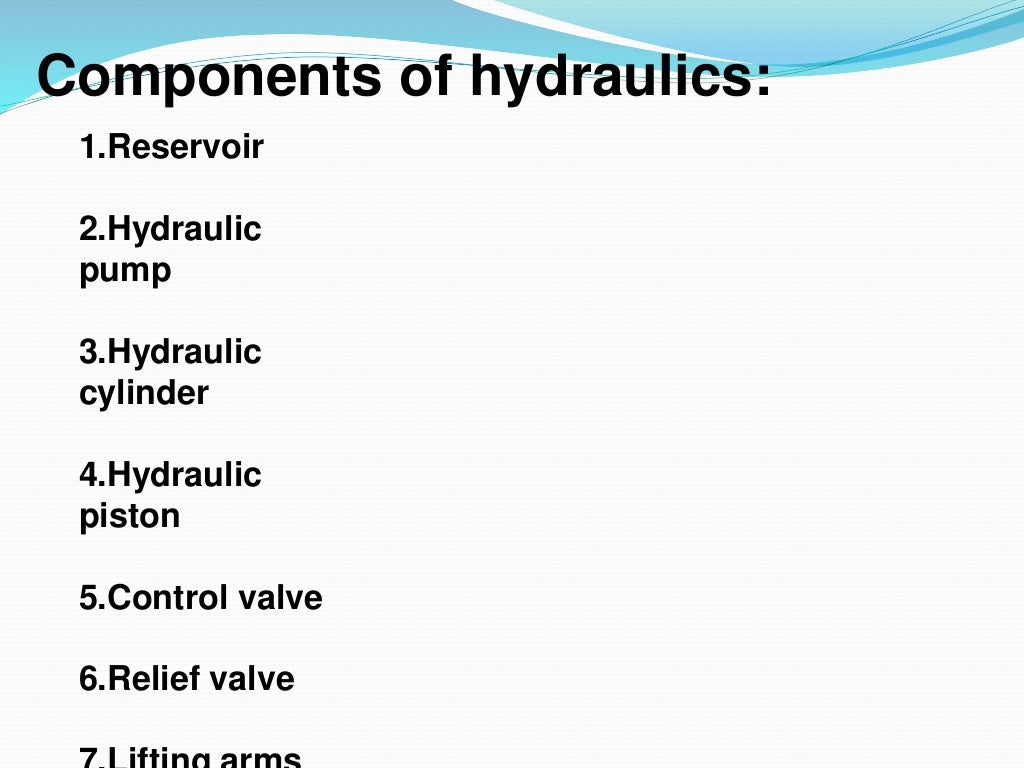Hydraulic system