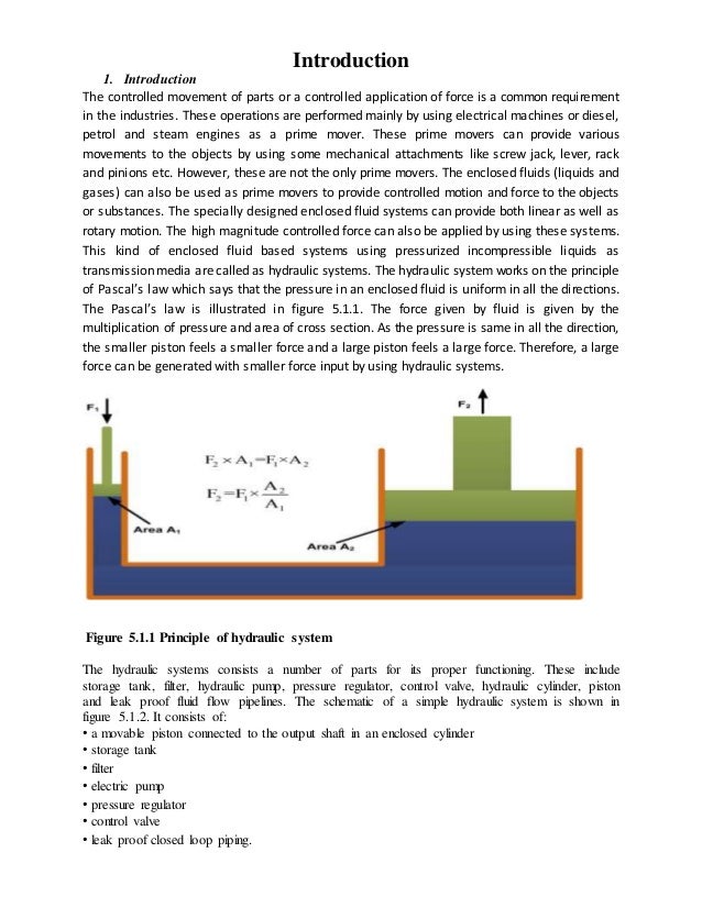 Hydraulic Systems Report - 