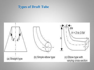 Draft Tube Types Hydraulicturbine 1 | PPTX