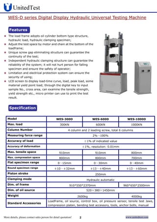 Hydraulic utm | PDF