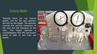 Workover Rig Control Panel Hydraulic workover and snubbing solutions, رضا مصطفوی طباطبایی | PPTX