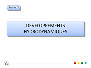 06. RETRECISSEMENT LOCALISE
04.09.16
Ouvrages rétrécissant localement la section du lit mineur
72
Situation : Un ouvrage de
largeur 𝐿0 est implanté
dans un cours d’eau de
largeur 𝐿1 > 𝐿0
𝐻0: profondeur initiale
𝐻1: profondeur après affouillement
𝐻2: profondeur au droit des culées
Dans la section rétrécie, la hauteur d’eau augmente, ainsi que
la contrainte tractrice, ce qui génère un affouillement local du
lit. Selon Ramette (1981), la profondeur 𝐻1 est donnée par :
Un affouillement localisé plus profond 𝐻2 se mettra en place
au droit d’une culée, que l’on peut approximer par la
profondeur des fonds perturbés :
Rétrécissement localisé
(Degoutte, 2012)
𝑯 𝟏 = 𝑯 𝟎
𝑳 𝟏
𝑳 𝟎
Τ𝟐 𝟑
𝑯 𝟐 ≈ 𝒇 𝒑 = 𝟎, 𝟕𝟑𝒒 Τ𝟐 𝟑 𝒅−𝟏/𝟔
 