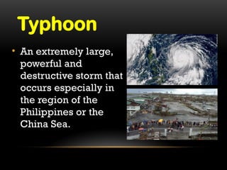 Hydro Meteorological Hazards Presentation Pptx