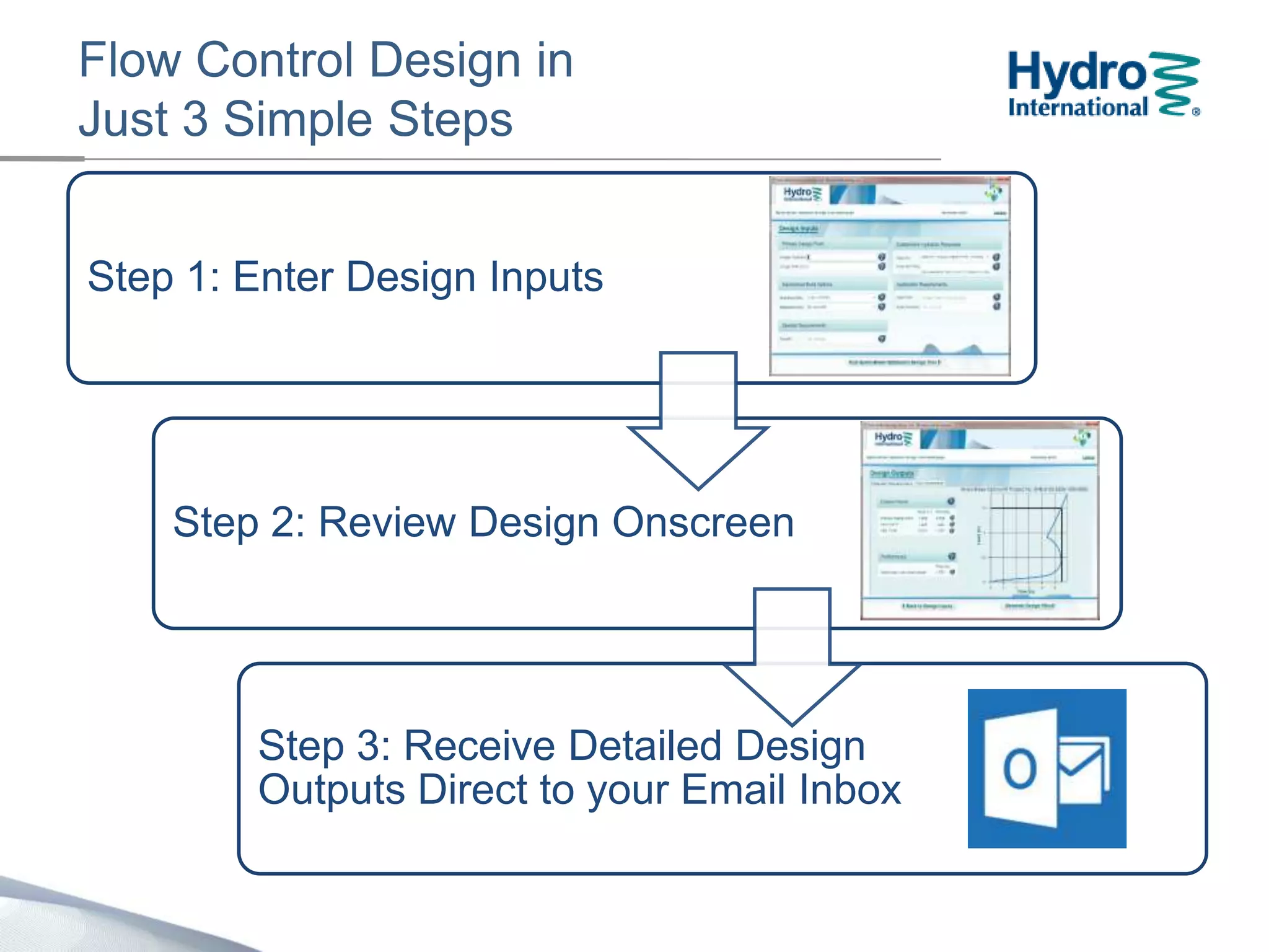 Hydro Brake Optimum Design Tool - Step by Step Guide | PPTX