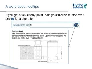 A word about tooltips
If you get stuck at any point, hold your mouse cursor over
any icon for a short tip
 