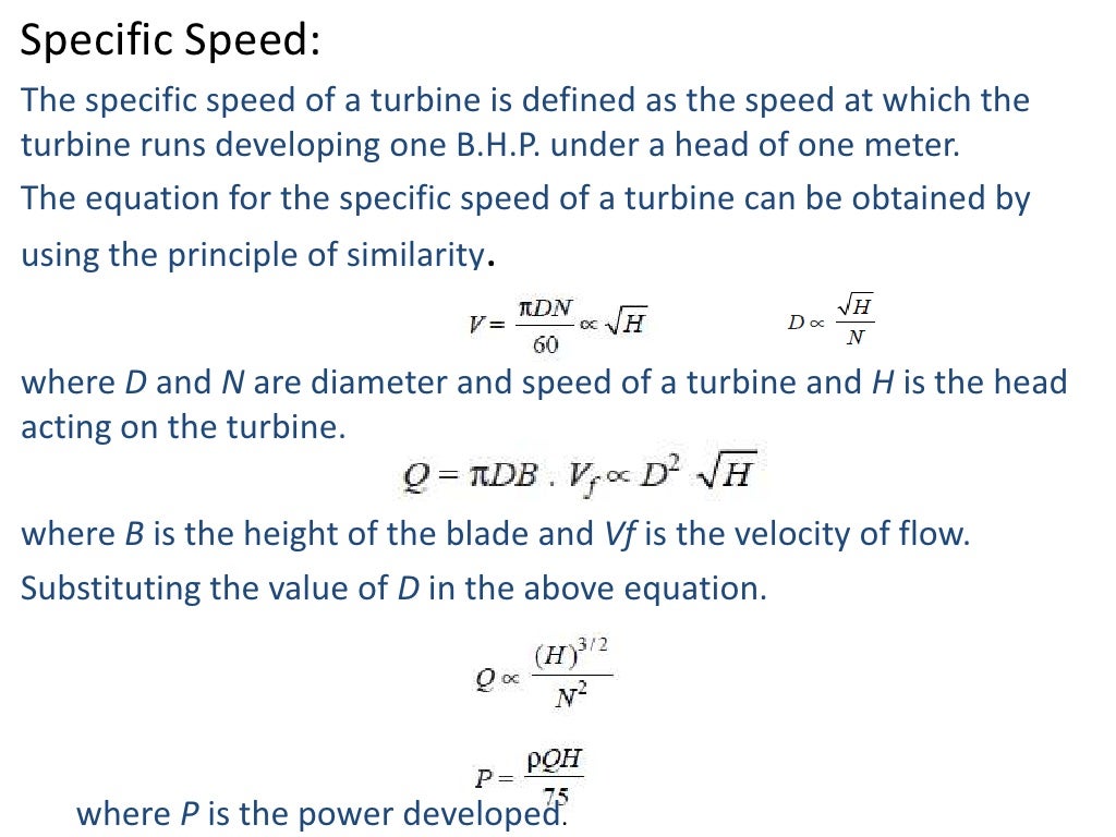 Hydro electric power plant lecture