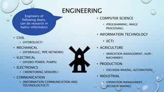 Introduction to Hydro informatics | PPTX