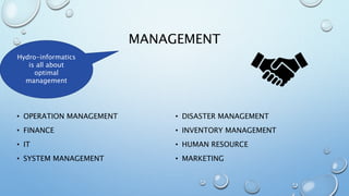 Introduction to Hydro informatics | PPTX