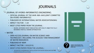 Introduction to Hydro informatics | PPTX