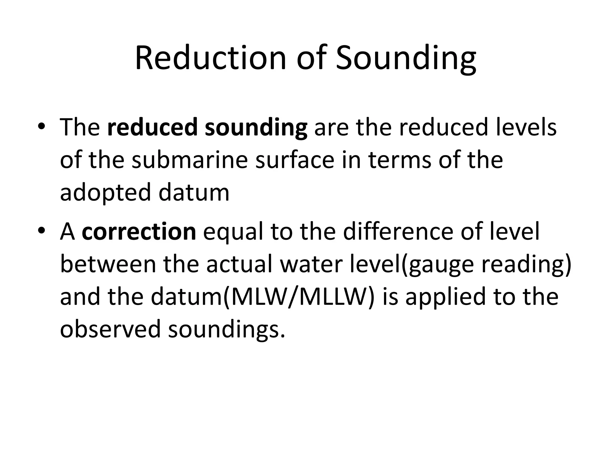 For large areas – 2nd or 3rd order triangulation