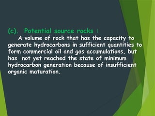 Hydrocarbon Source Rocks Hydrocarbon-Source-Rocks-Presentation-pptx | PPTX