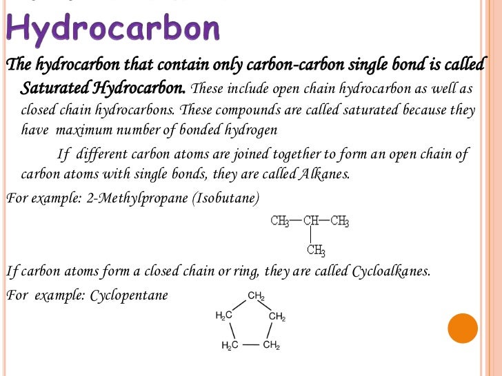 hydrocarbons