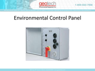 Geotech Solar SipperThe Geotech Solar Sipper is a solar powered remediation system, designed for remote applications where electrical power is either not available or not economically feasible to provide. The compact, easy to install features make this unit an industry favorite!Unlike other solar powered pumping systems, which use a standard bladder pump operated by an air compressor, the Solar Sipper uses a unique vacuum/pressure canister pump to recover hydrocarbons through a floating oleophilic / hydrophobic intake filter. When the pump canister is filled, the pump reverses, pressurizes the system and pumps the recovered fluid to the surface and into a storage vessel.The Geotech Solar Sipper can effectively extract fluids from depths to 180 feet below ground surface and recover viscous hydrocarbons such as 90 weight oil when a fixed intake is utilized.