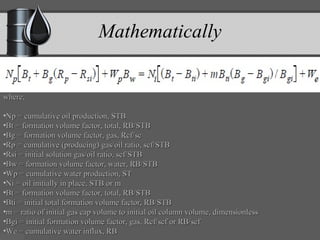 Hydrocarbon reserve estimation