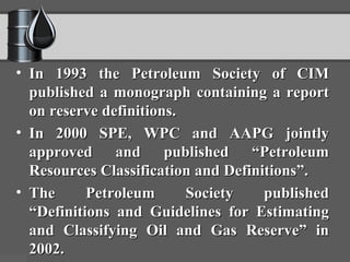 Hydrocarbon reserve estimation
