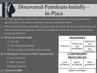 Hydrocarbon reserve estimation
