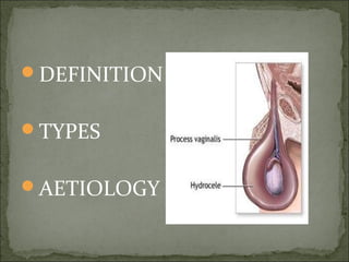 DEFINITION
TYPES
AETIOLOGY