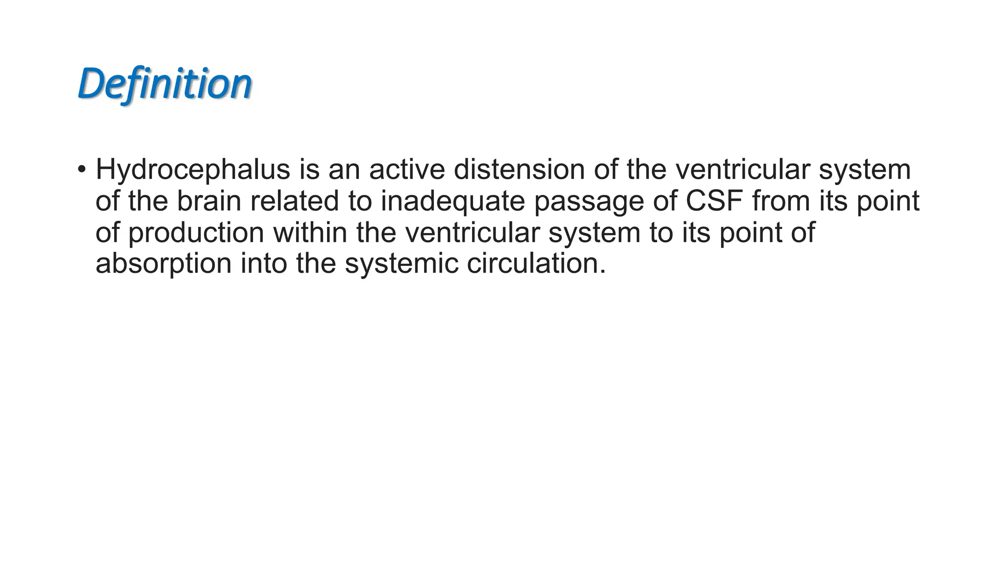 Hydrocephalus and Other Disorders of CSF Circulation.pptx