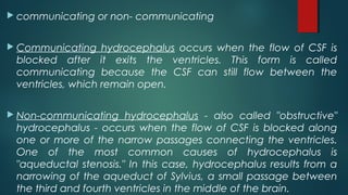 Hydrocephalus | PPT