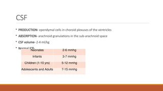Comprehensive Anaesthetic Management of Hydrocephalus and ...