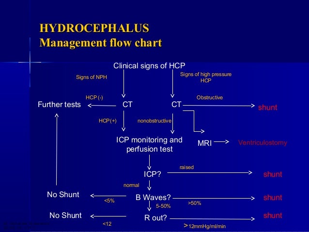 Pathophysiology Of Hydrocephalus In Flow Chart