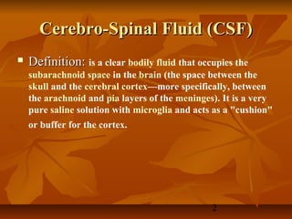 Hydrocephalus project | PPT