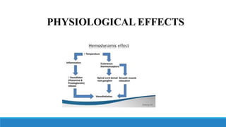 PHYSIOLOGICAL EFFECTS
 