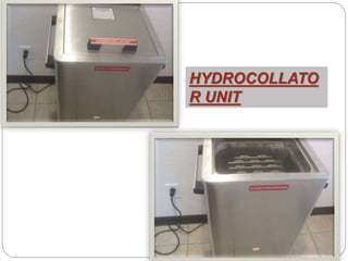 HYDROCOLLATO
R UNIT
 