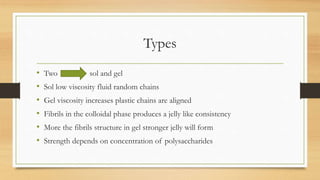 Hydrocolloids | PPTX