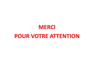 MERCI
POUR VOTRE ATTENTION
 
