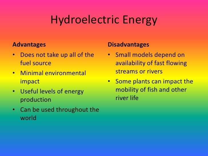 Advantages And Disadvantages Hydroelectric Power XERX Advantages And Disadvantages Hydroelectric Power XERX
